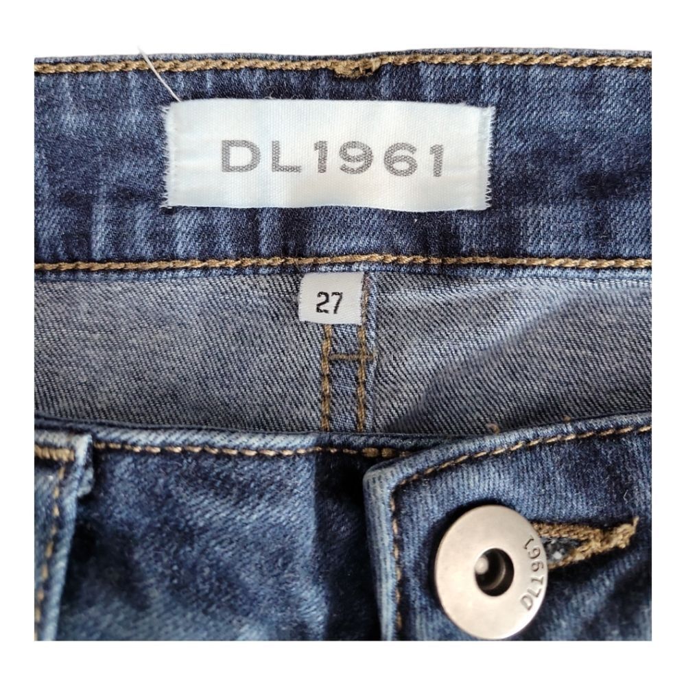 JAxDL DL1961 NO.3 Instasculpt Skinny Shattered Jeans Size 27 - Picture 6 of 10